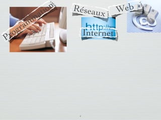 io n   Réseau          Web
                          a t             x
                        mm
              g      ra
      r     o                            Internet
    P




                                     4
lundi 5 septembre 2011
 