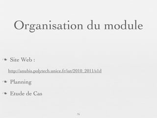 SI         AC   Complexité      Et vous?


   Pourquoi des étudiants «sortant» aiment ?

         «C'est un domaine en perpétuelle évolution»
         «Je peux faire autre chose qu’uniquement de
          l'informatique : Possibilité de travailler dans différents
          domaines d'application»
         «Il y de la création et de la technique, quelque chose qui a
          la vocation d'être utile, éventuellement simpliﬁer la vie des
          utilisateurs.»
         «Les métiers proposés à la sortie me satisfont.»



 09/11
                              Inspiré de Mireille Ducassé,/76
                                                            Professeur, Insa de Rennes
lundi 5 septembre 2011
 
