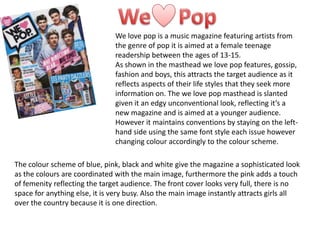 Analyse 3 music magazines | PPTX
