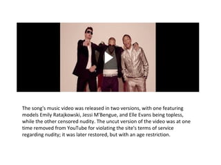Analyse a music video in terms of femininity | PPT