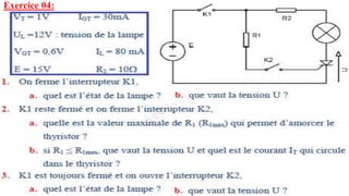 15/06/2023
Module : Analyse de circuits Electronique de
Puissance, Formateur: Hicham OUMNIH
12
Exercice 04:
 