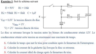 Module : Analyse de circuits Electronique de Puissance, Formateur: Hicham OUMNIH
15/06/2023 41
Exercice 1: Soit le schéma suivant
 