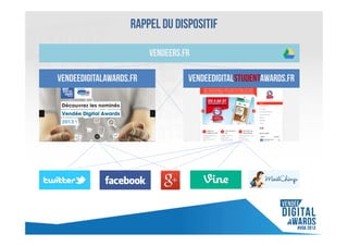 Rappel du dispositif
vendeeRS.fr
vendeedigitalawards.fr

vendeedigitalSTUDENTawards.fr

 