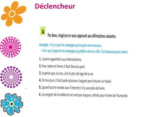 Déclencheur . 