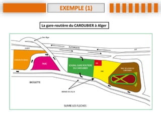 La gare-routière du CAROUBIER à Alger
 