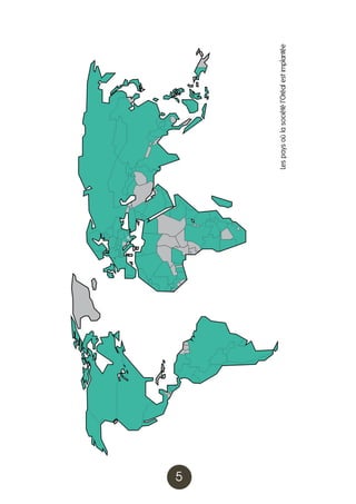 5
Les pays où la société l’Oréal est implantée

 