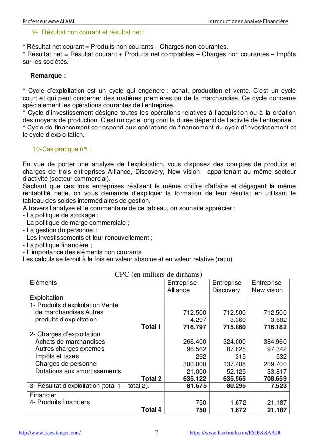  Analyse et diagnostic  financier s4 learneconomie blogspot com 