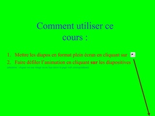 Rémi BACHELET – Ecole Centrale de Lille2Comment utiliser ce cours :Mettre les diapos en format plein écran en cliquant surFaire défiler l’animation en cliquant sur les diapositives(attention : cliquer sur une image ou un lien ouvre la page web correspondante)