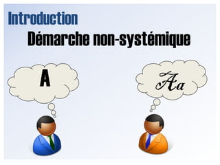 IntroductionDémarche non-systémiqueA Aa