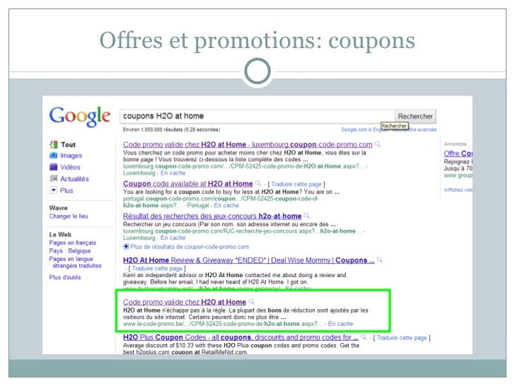 Analyse Site E Commerce H2o