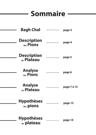 Sommaire
page 3
page 4
page 5
page 6
page 7 à 12
page 13
page 14
 
