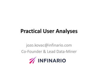 20 Practical User Analyses
 