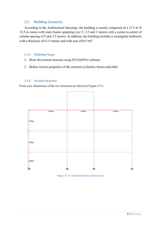Analyses and Ddesign of a Two Storied RC Building | PDF