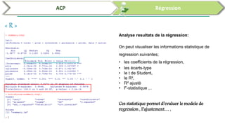 Analyses des données par SPSS et R