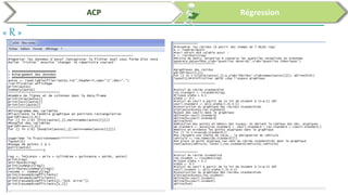 Analyses des données par SPSS et R