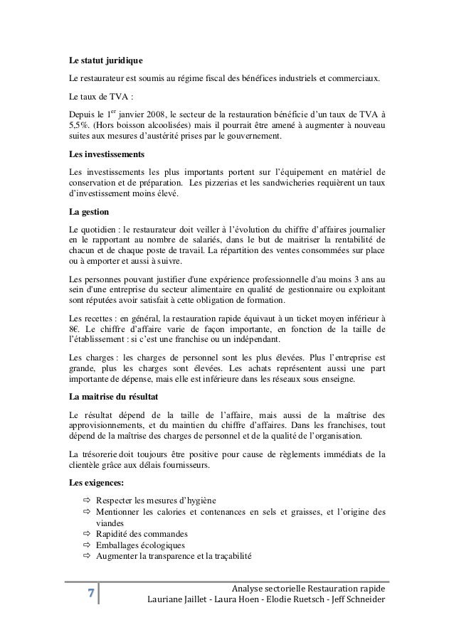 Taux De Tva Sur La Restauration Rapide Taux De Tva Sur La Restauration Rapide