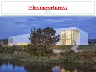 7-les ouvertures :
23
 