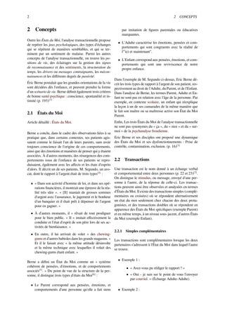 Analyse transactionnelle | PDF