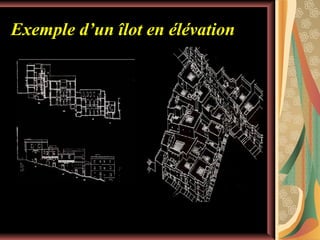 Exemple d’un îlot en élévation

 