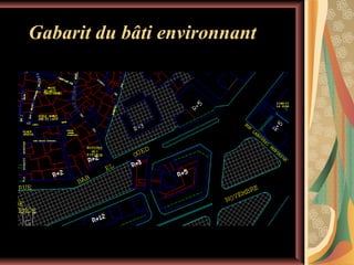 Gabarit du bâti environnant

 