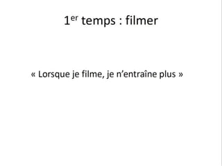 Analyse vidéo et blog