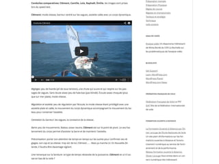 Analyse vidéo et blog