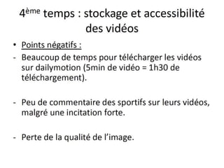 Analyse vidéo et blog