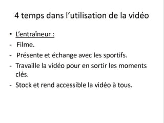 Analyse vidéo et blog