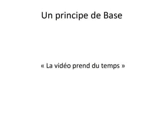Analyse vidéo et blog