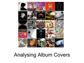 Analysing Album Covers 