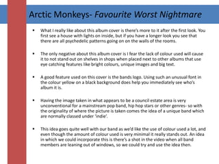 At first it does appear to be really random, but if you look inside the text that the bands name has been written  in, a map has filled it and what looks like a coast in America. As well as this, the image is set on a beach. Both of these ideas match the bands name ‘Best Coast’. 