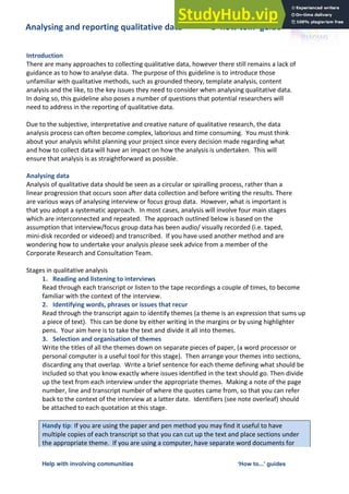 Analysing and Reporting Qualitative Data.pdf