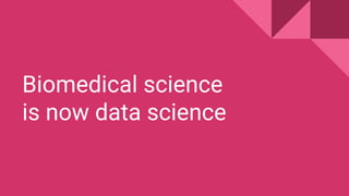 Analysing biomedical data (ers  october 2017)