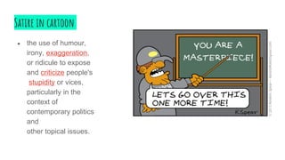How to analyse cartoons in iB English language and lit | PPTX