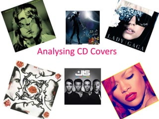 Analysing CD Covers
 