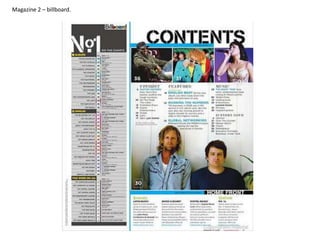 Magazine 2 – billboard.

 