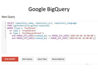 Google BigQuery
 