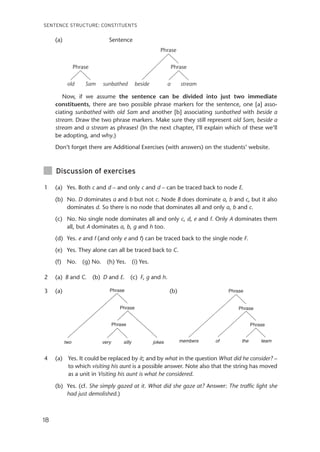 Analysing Sentences - An Introduction to English Syntax, 5th Edition ...