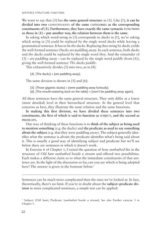 Analysing Sentences - An Introduction to English Syntax, 5th Edition ...