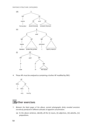 Analysing Sentences - An Introduction to English Syntax, 5th Edition ...