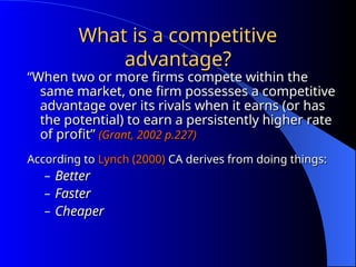 Analysing Strategic Capability Tools.ppt
