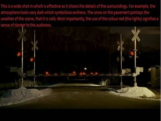 Analysing thriller trailers