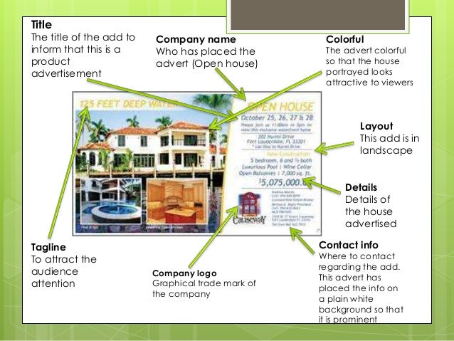 house advertisments