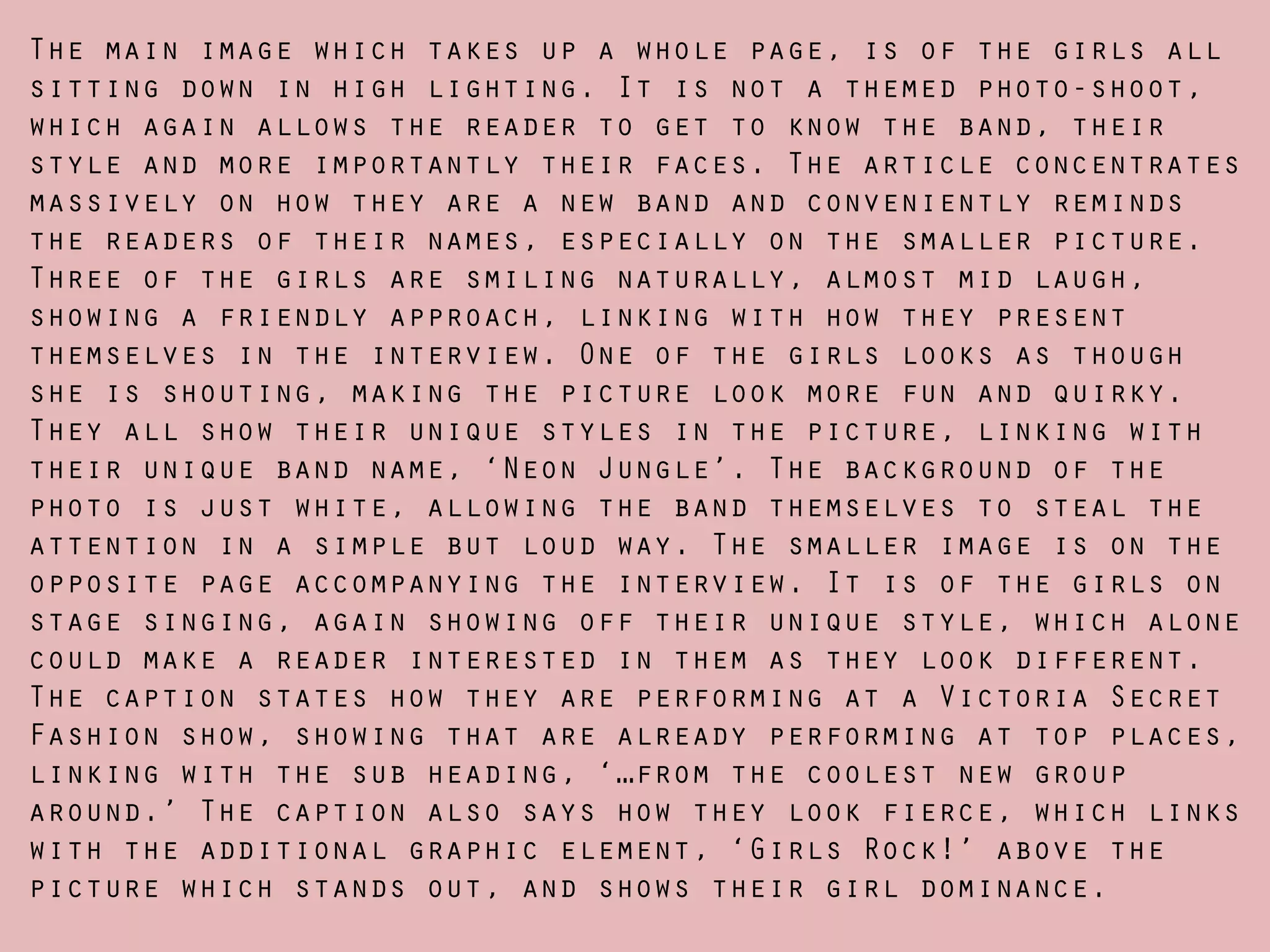 Analysis of double page spread 2 