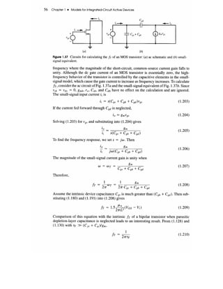 Analysis and design of analog integrated circuits | PDF