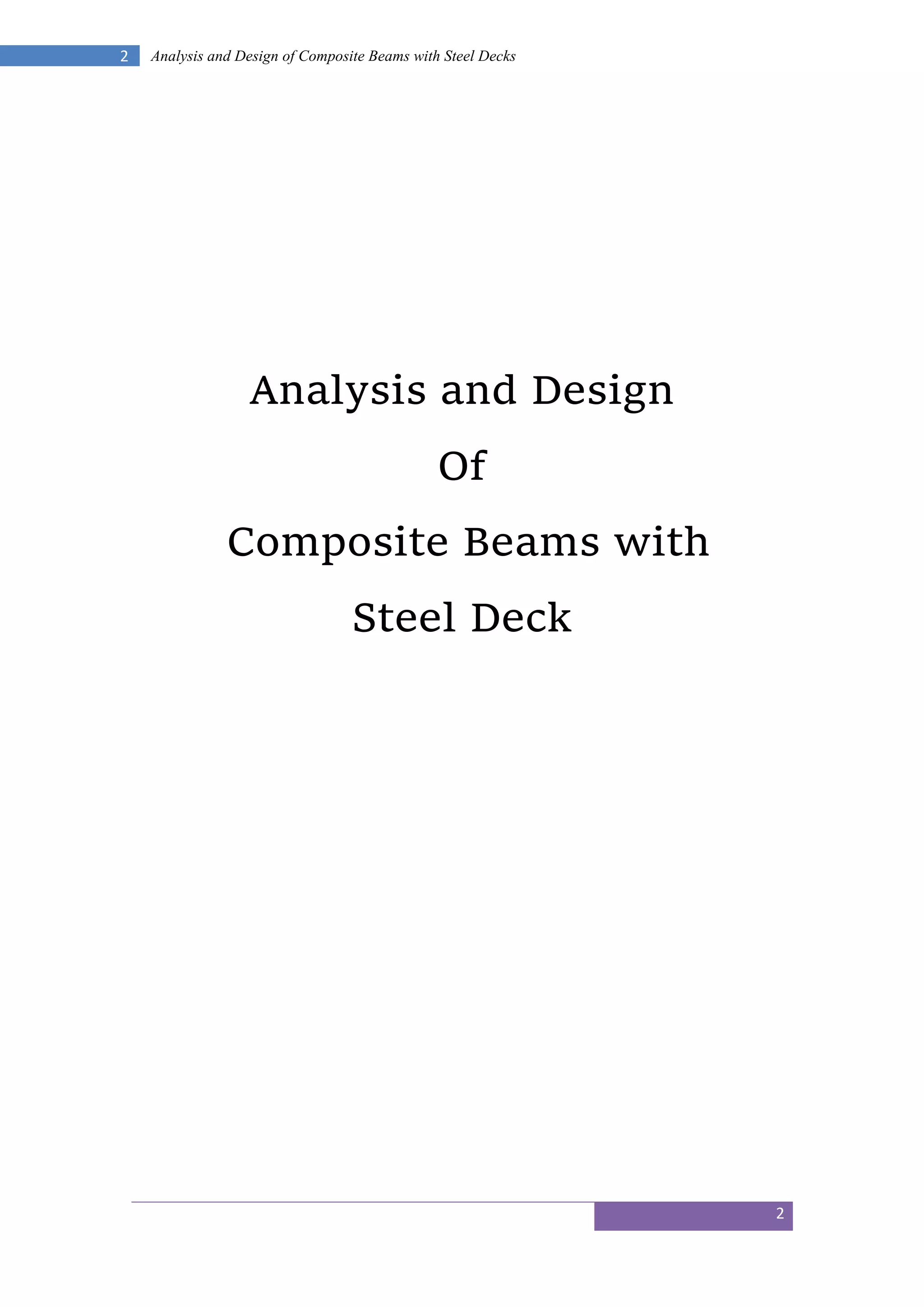 Analysis and Design of Composite Beams with Composite Deck Slab.docx