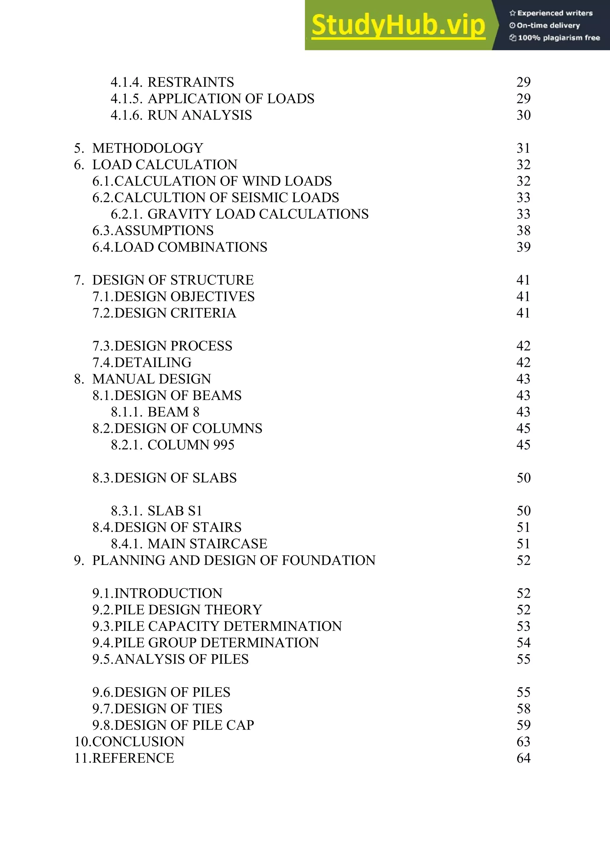 Analysis And Design Of Multi-Storeyed Building Using STAAD PRO | PDF