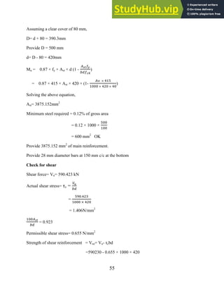 Analysis And Design Of Multi-Storeyed Building Using STAAD PRO | PDF