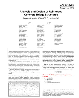 Analysis and design of reinforced concrete bridge structures copy | PDF