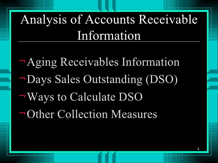 Analysis and Forecasting of Credit and Receivable ...